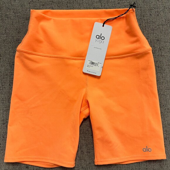 ALO Yoga Pants - Alo Yoga Neon Apricot - Size Small
